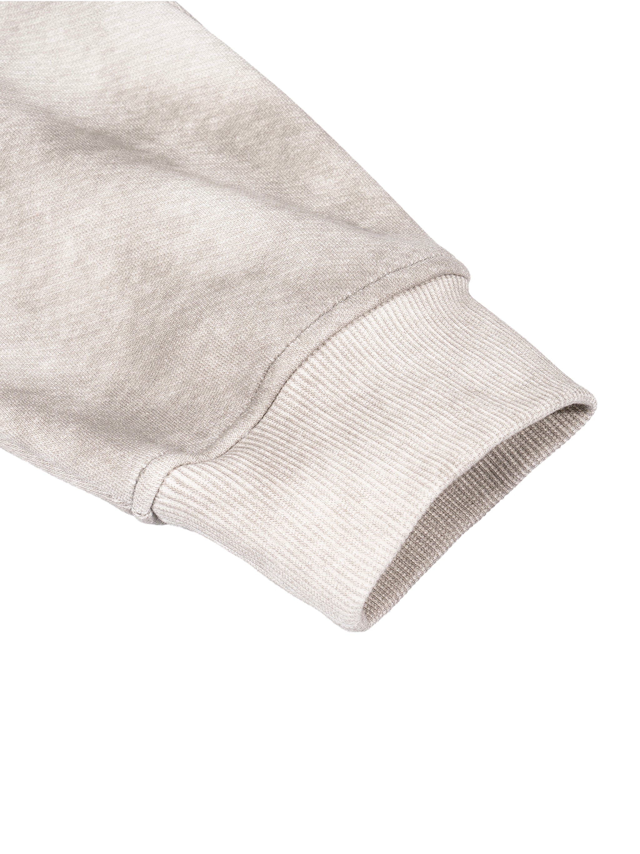 Dirty Washed Boxy Zip-up Fleece Hoodie