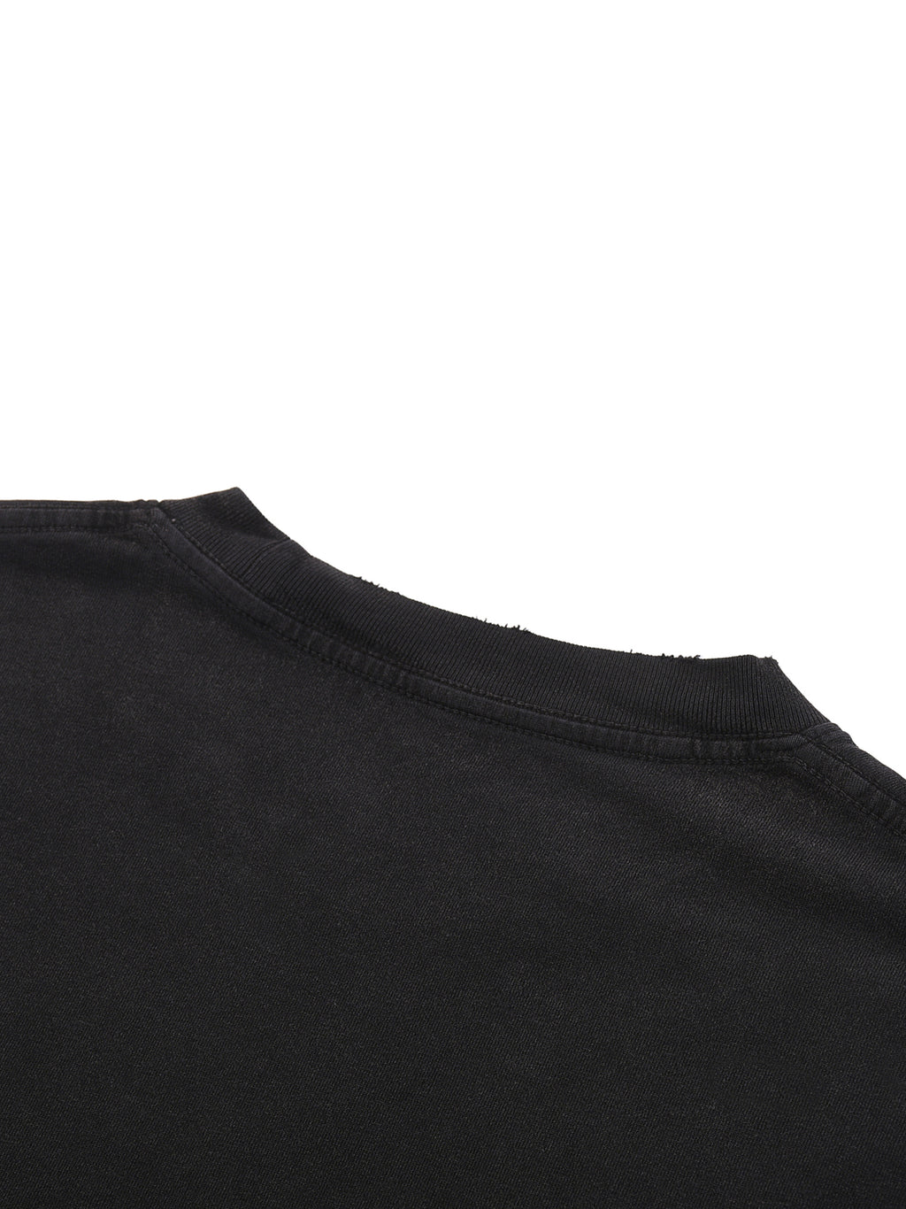 DUFFLE Gold Grillz Snow Washed Raw-Hem T-Shirt