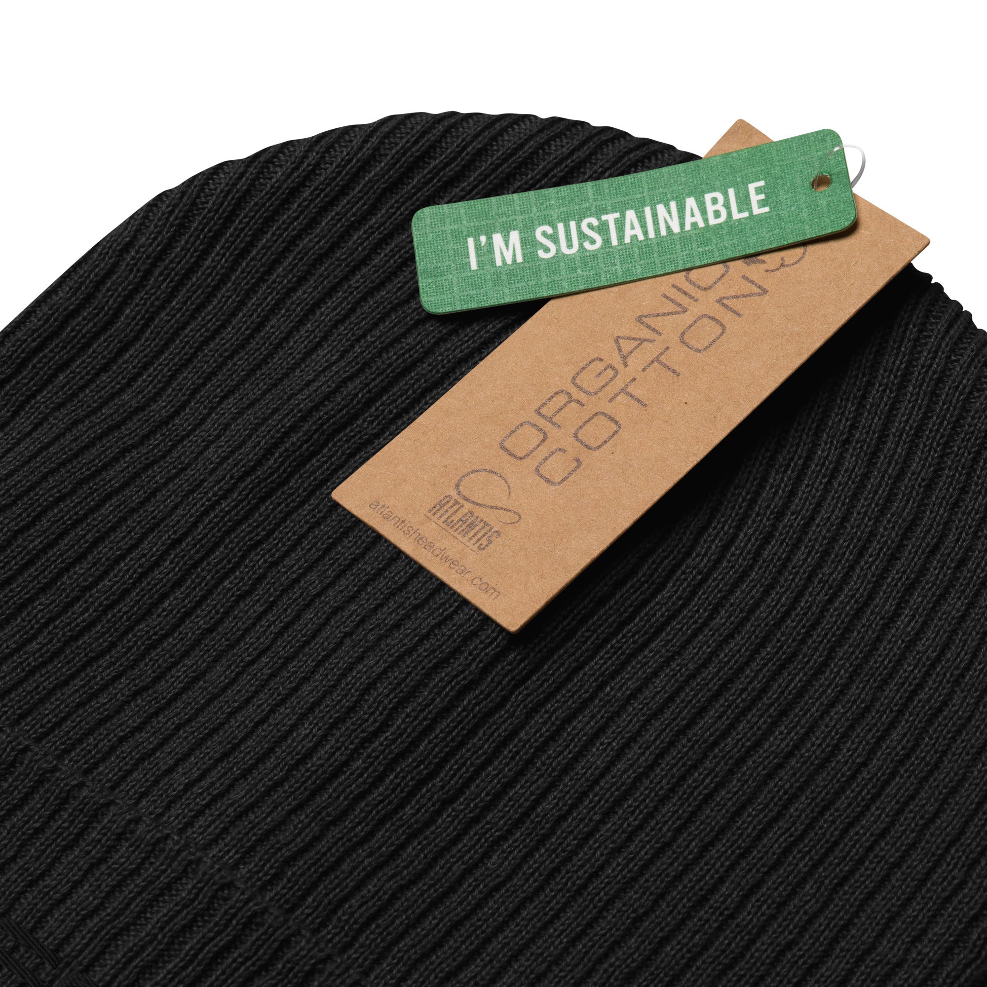 Organic Ribbed Beanie