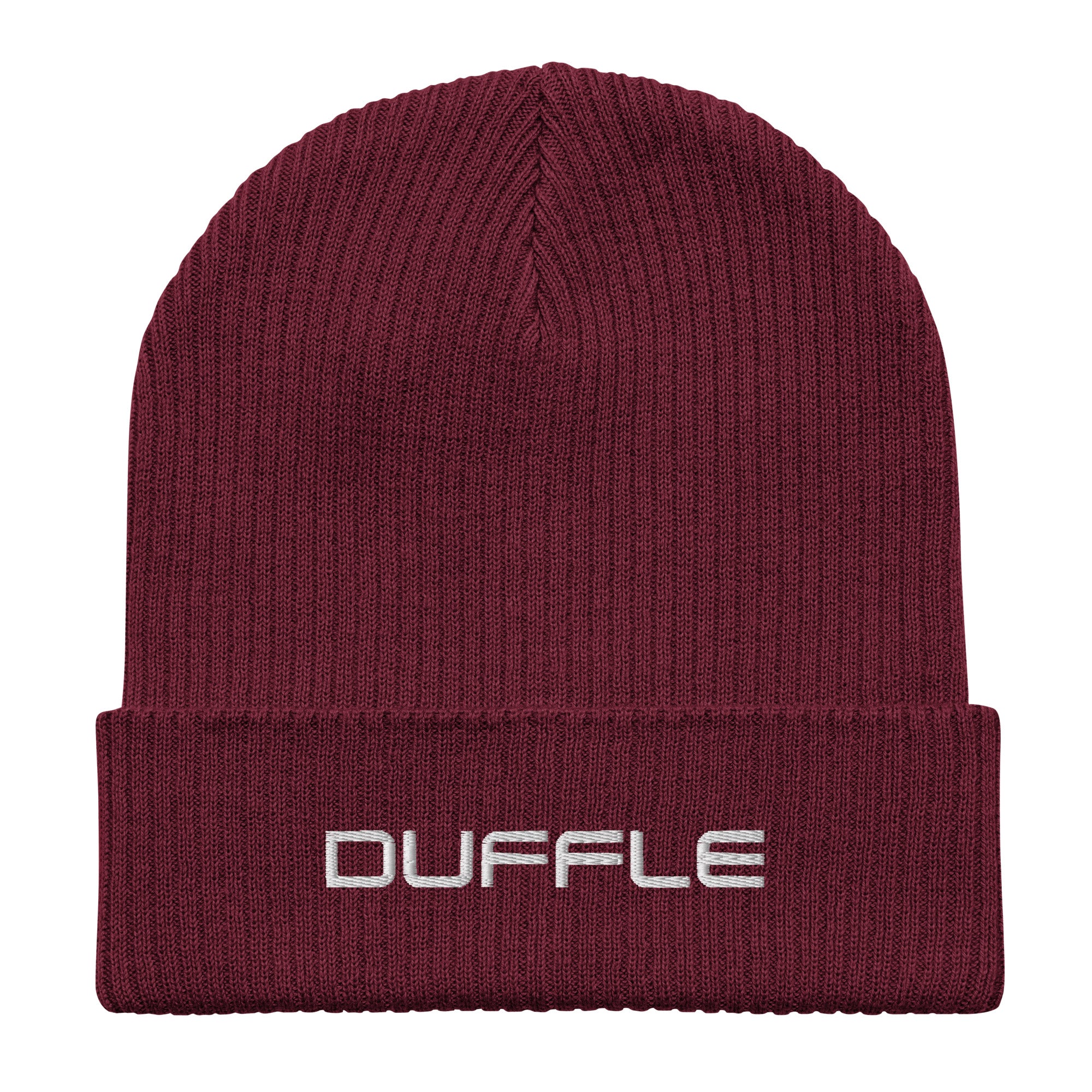 Organic Ribbed Beanie