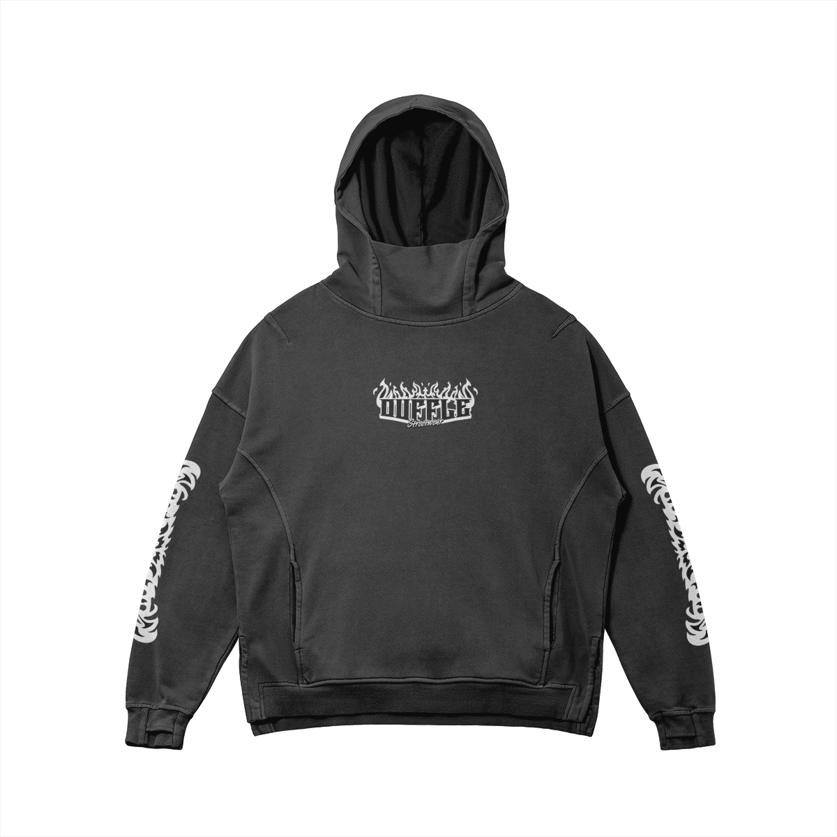 DUFFLE FLAME SKULL Hoodie