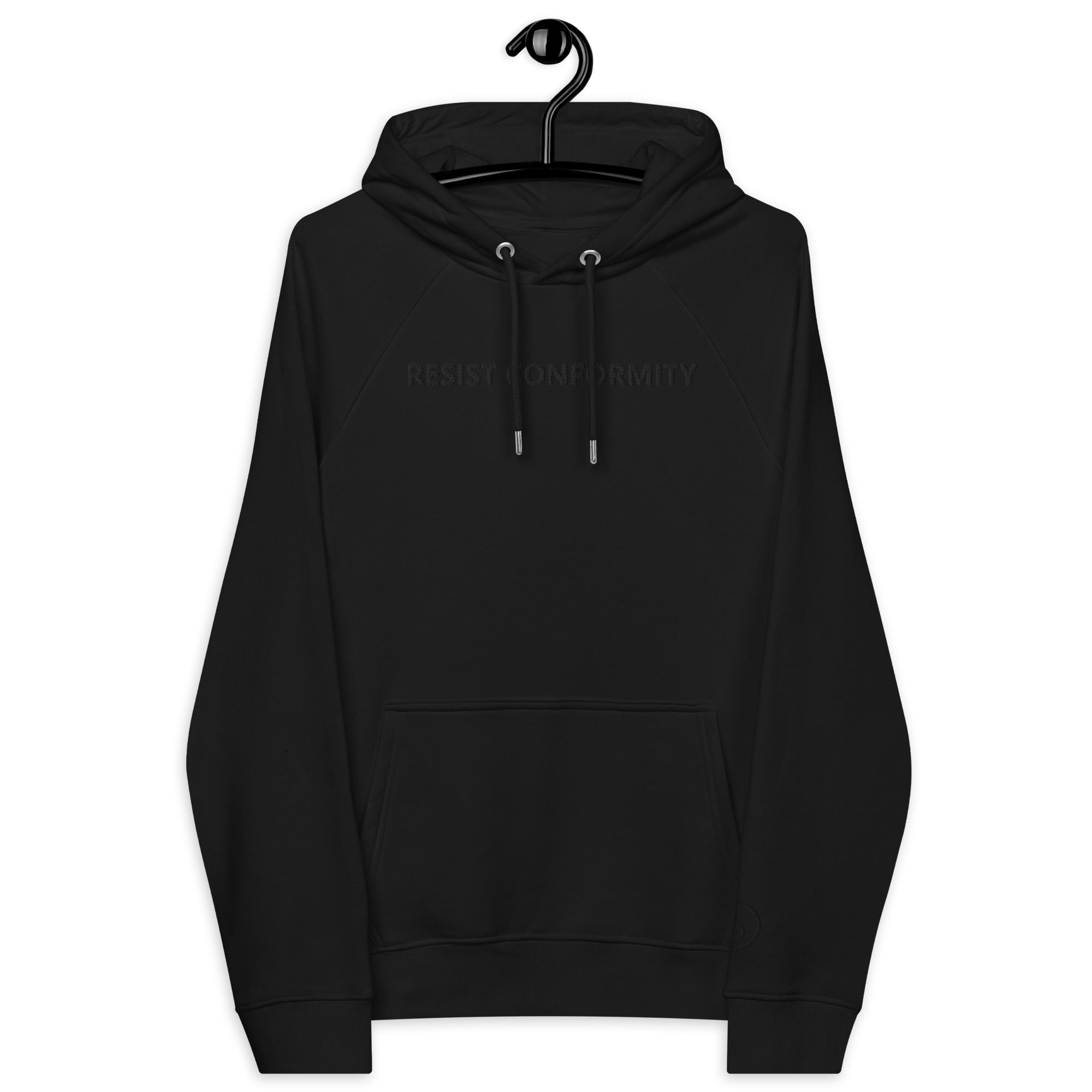 Resist Conformity Embroidered Hoodie