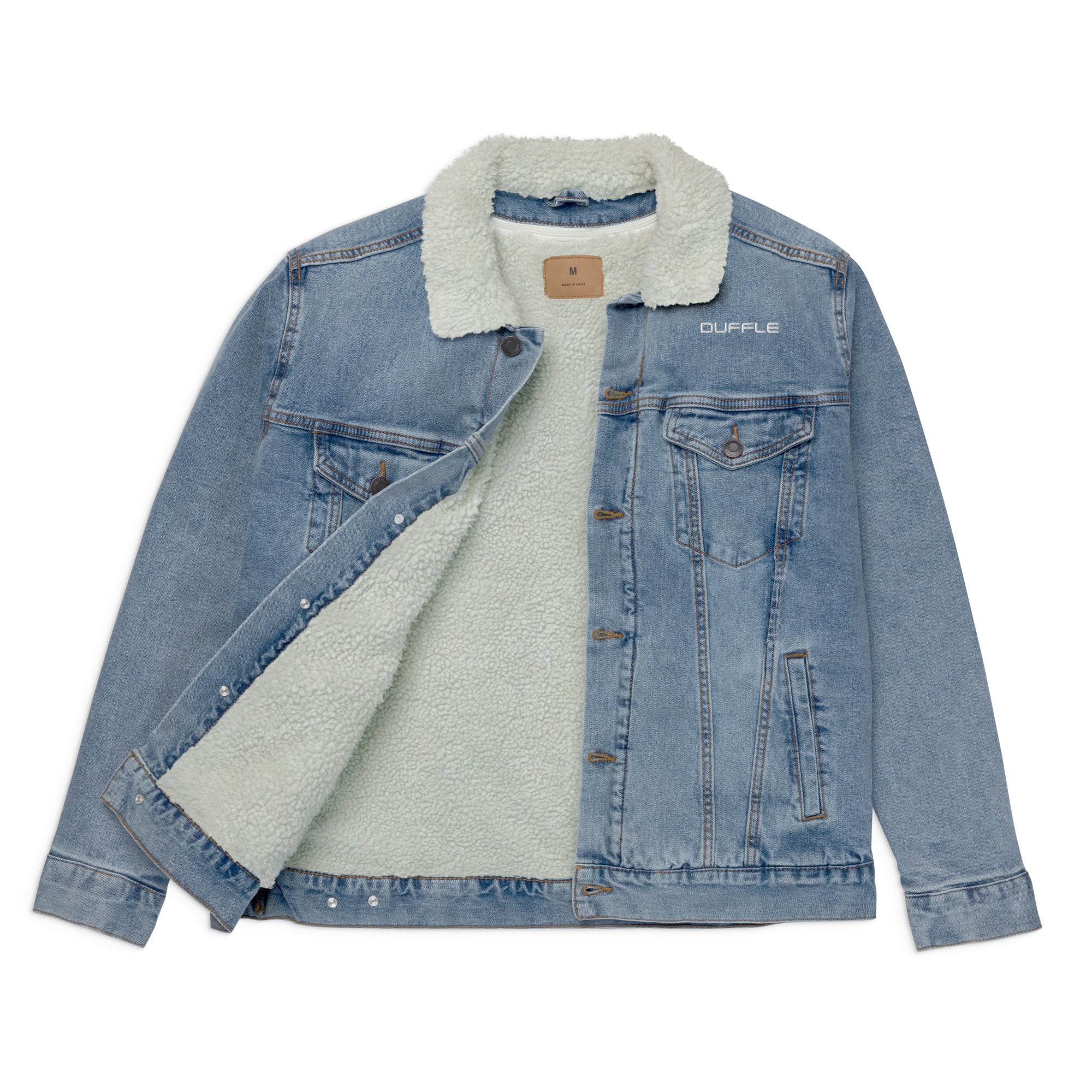 DUFFLE  Denim Sherpa Jacket