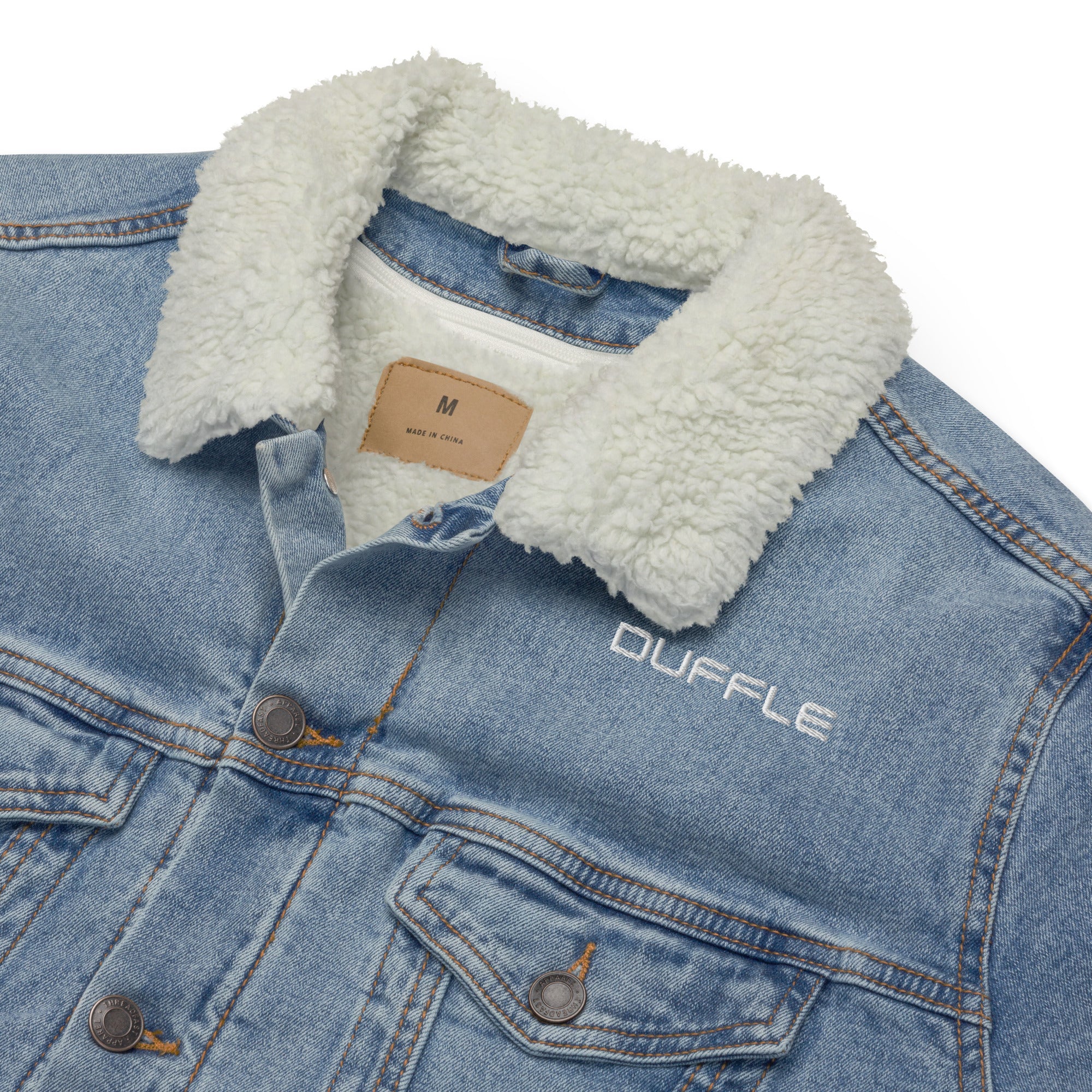 DUFFLE  Denim Sherpa Jacket