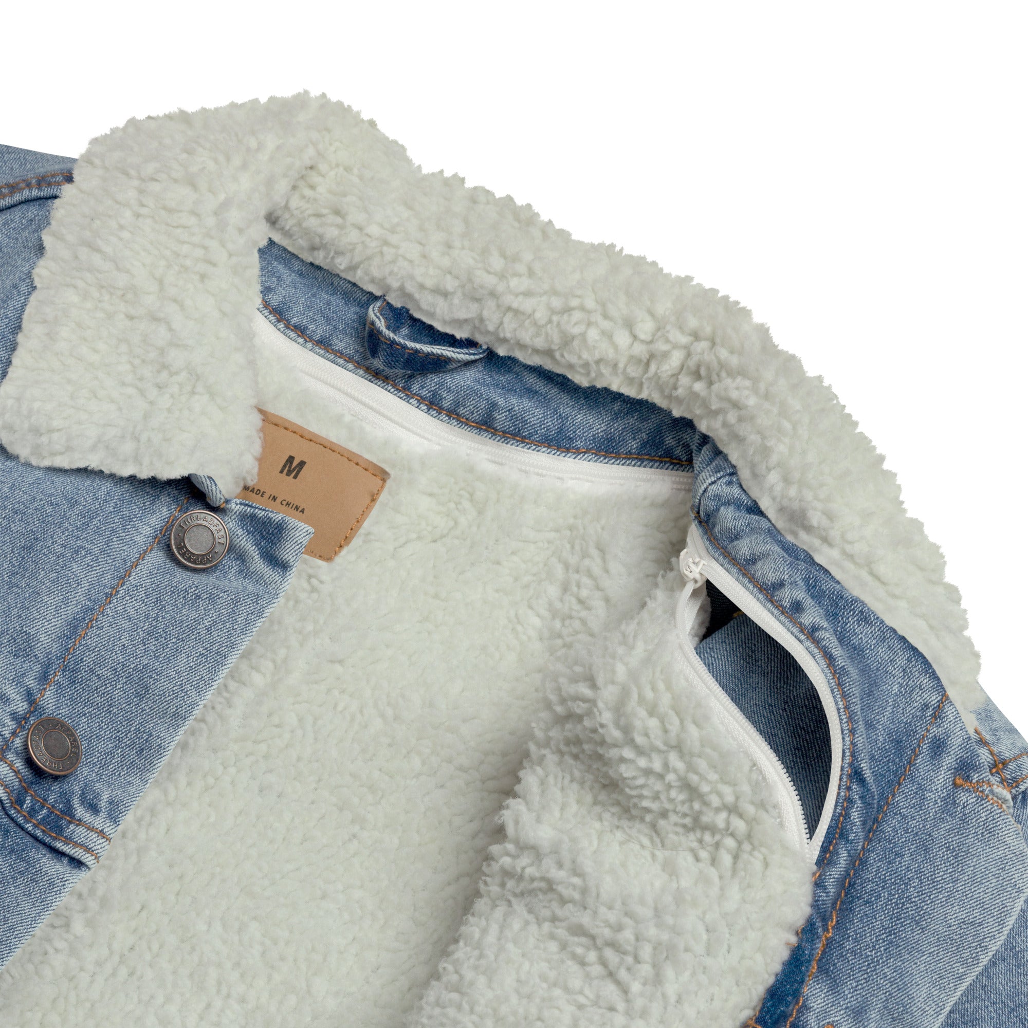 DUFFLE  Denim Sherpa Jacket