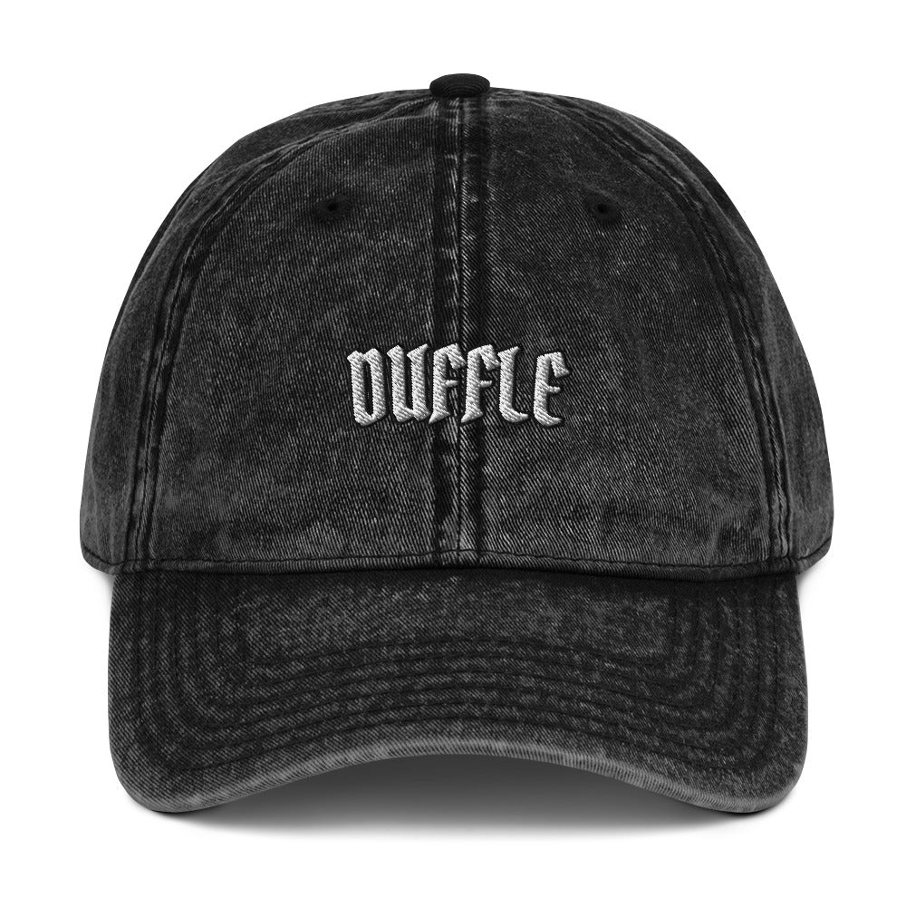 DUFFLE Vintage Cotton Twill Cap
