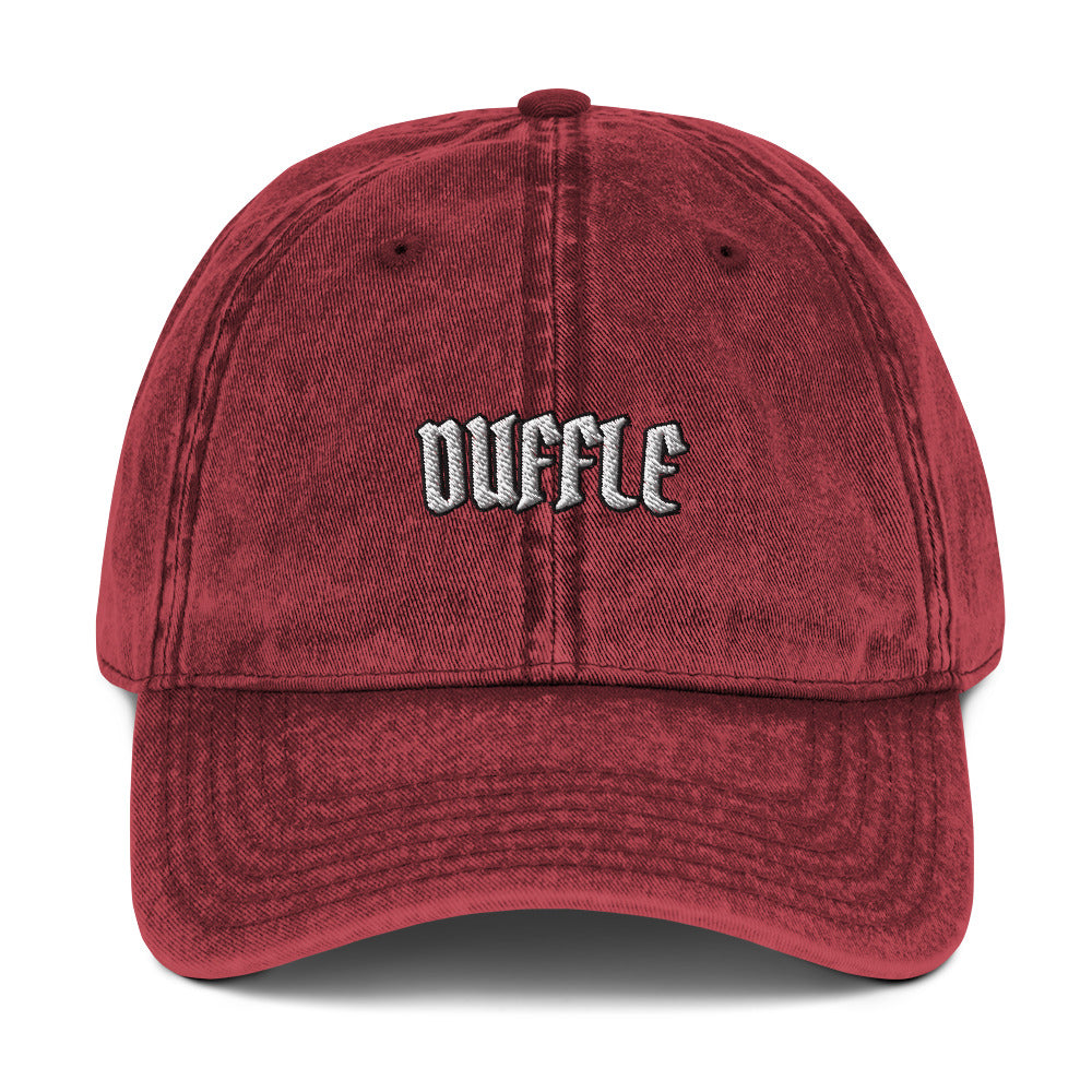 DUFFLE Vintage Cotton Twill Cap