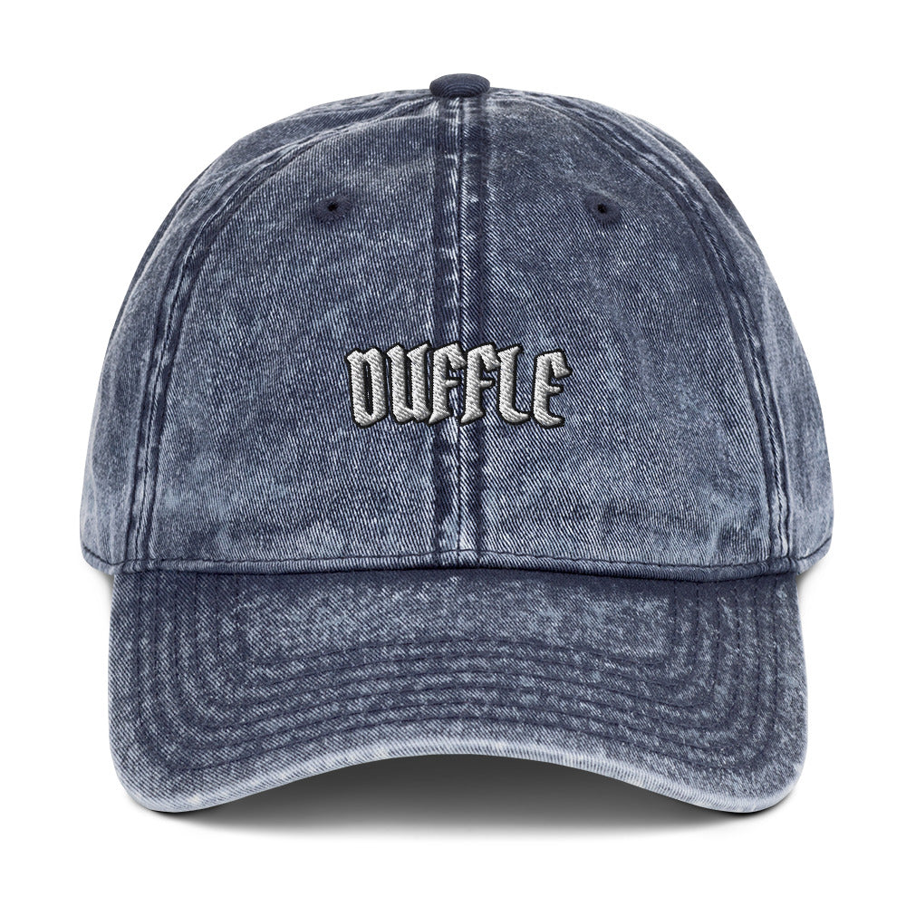 DUFFLE Vintage Cotton Twill Cap