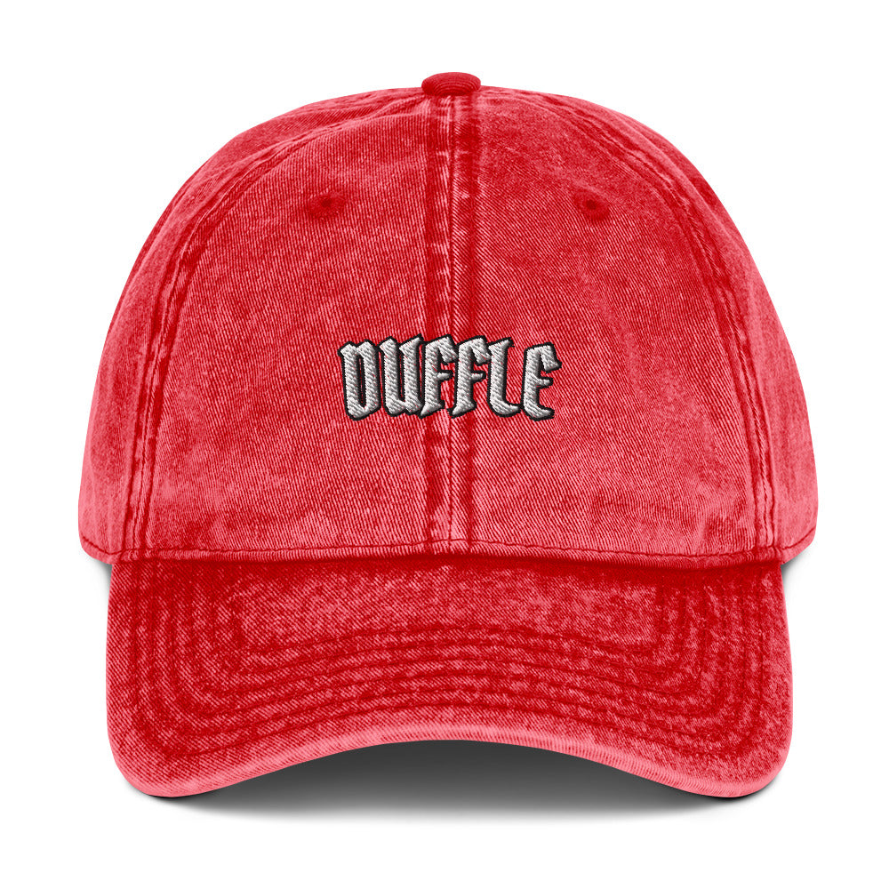 DUFFLE Vintage Cotton Twill Cap